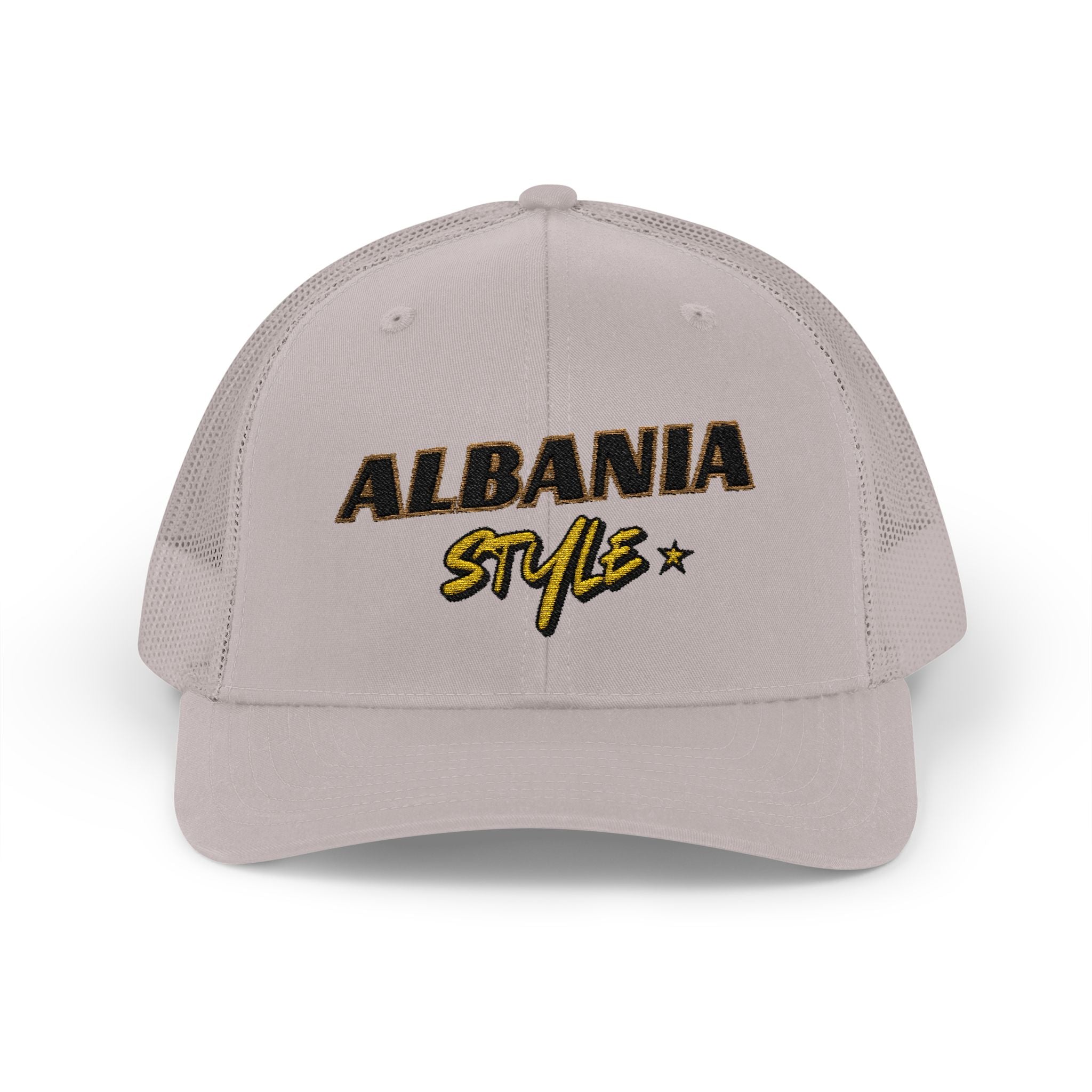Albania Style - Embroidered Snapback Trucker Cap - Street Style - Casual Adjustable Hat