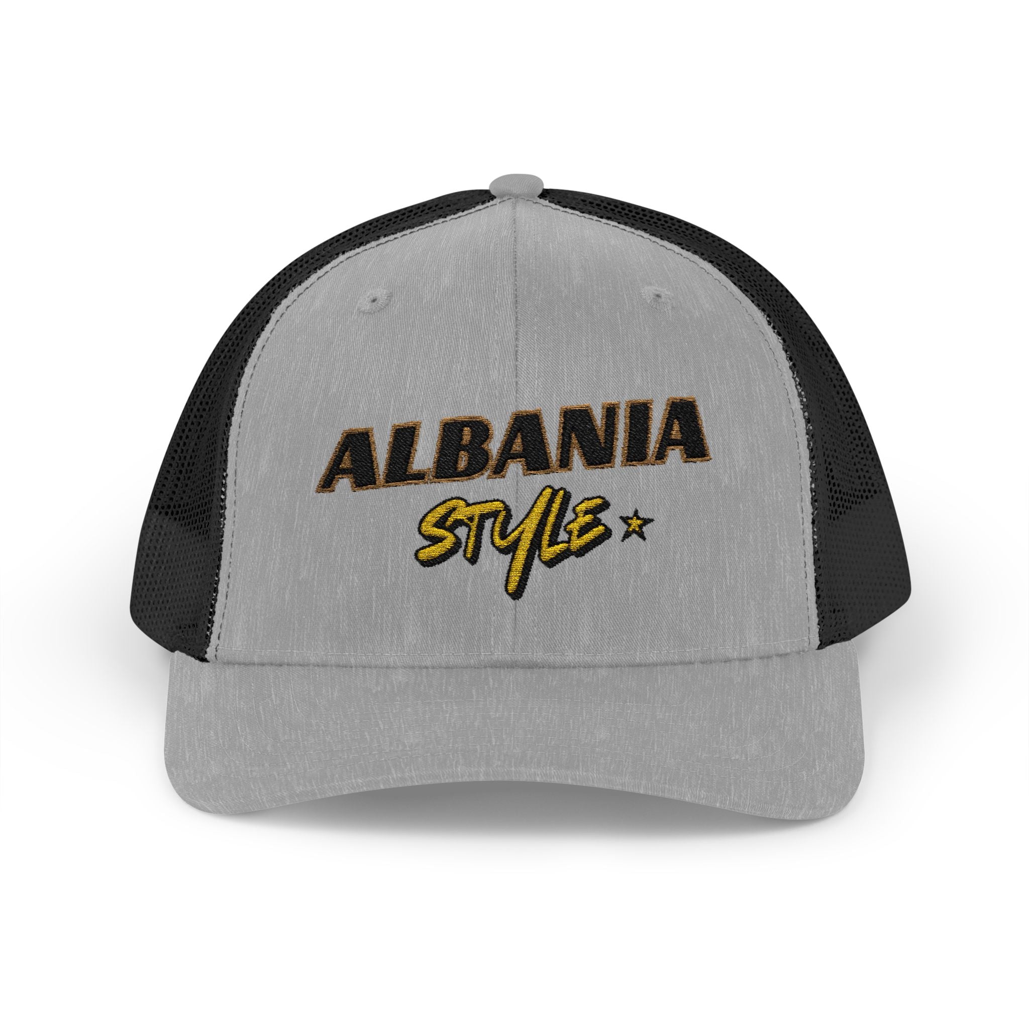 Albania Style - Embroidered Snapback Trucker Cap - Street Style - Casual Adjustable Hat