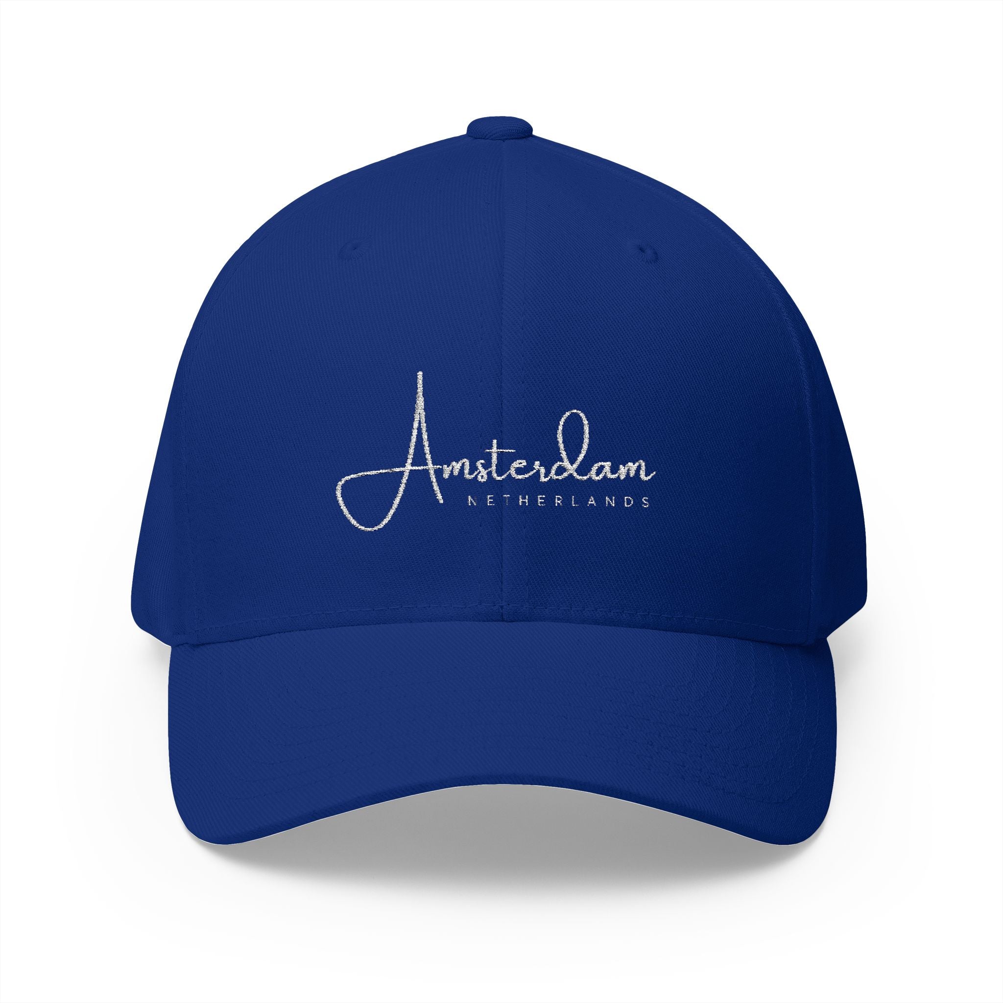 Amsterdam Netherlands - Stylish Embroidered Unisex Baseball Cap - Minimalist Trendy Hat - Dutch Travel Souvenir